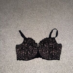 Soma Black Lace Underwire Bra